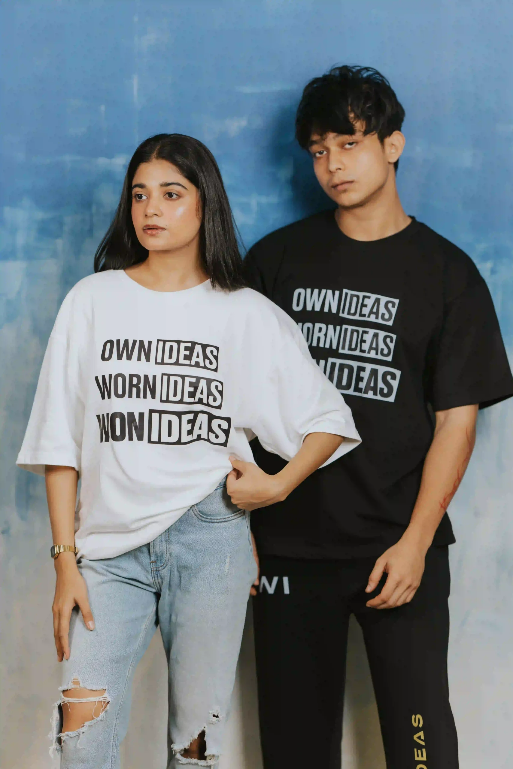 unisex oversized tee - Progression Tee Design 02