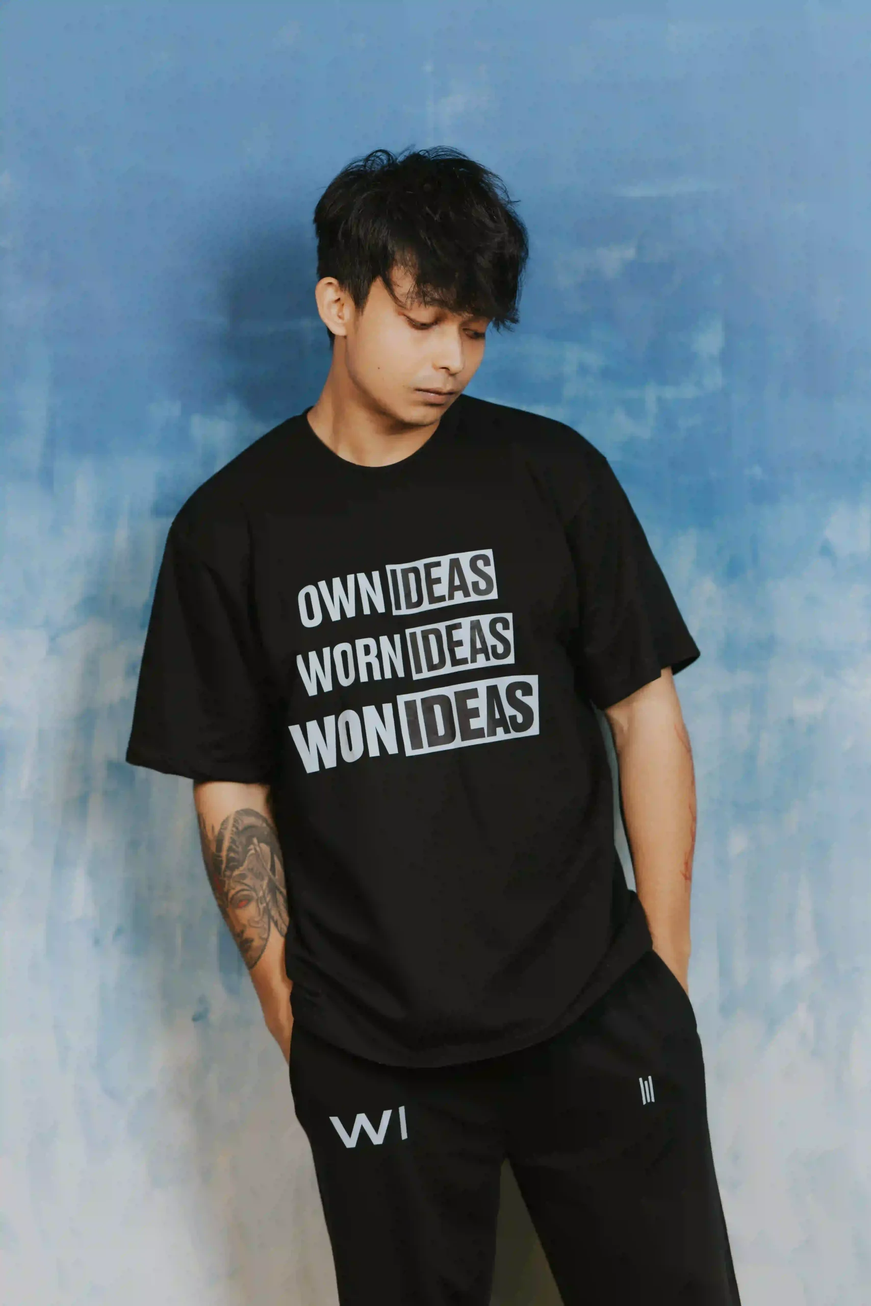 unisex oversized tee - Progression Tee Design 02