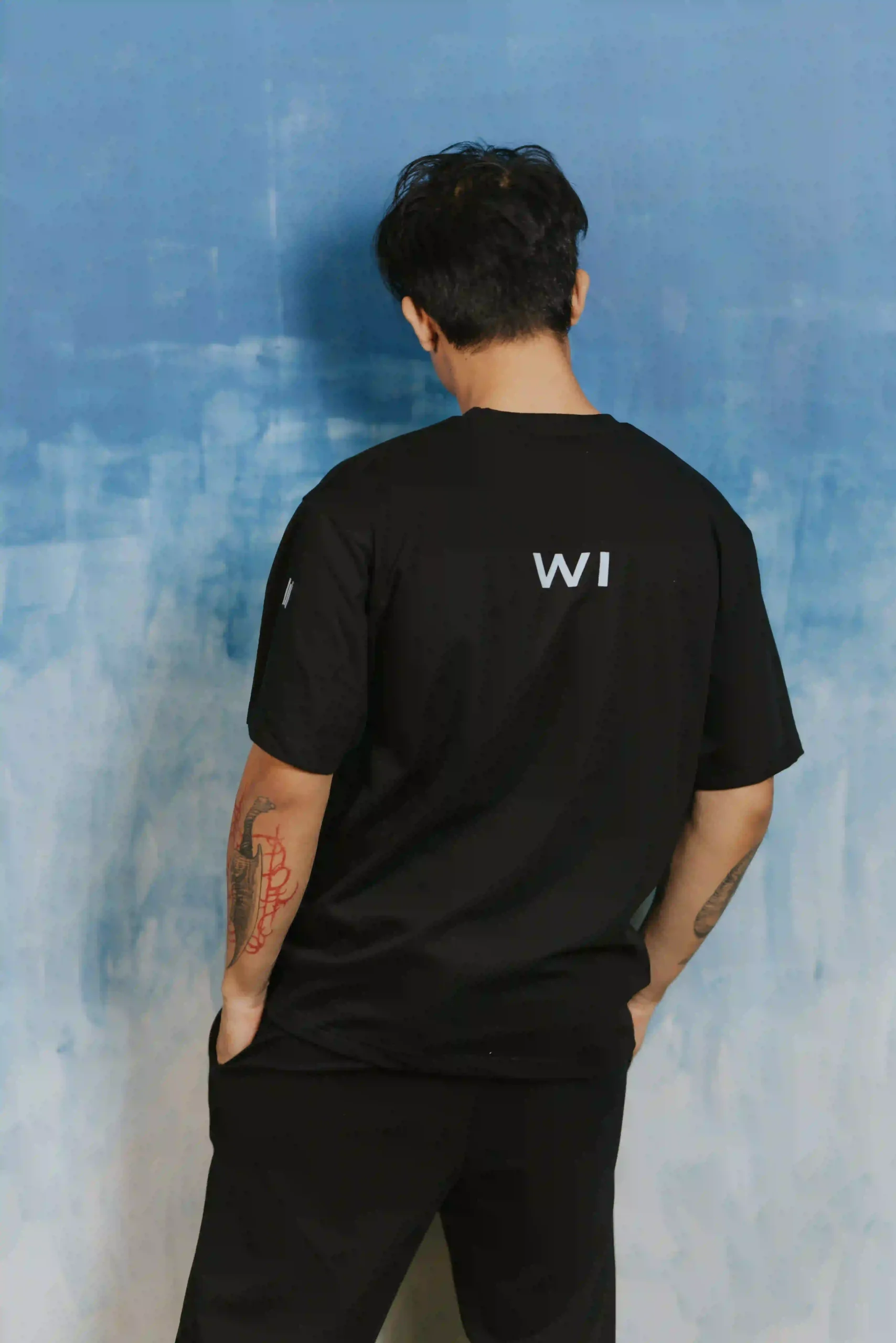 unisex oversized tee - Progression Tee Design 02