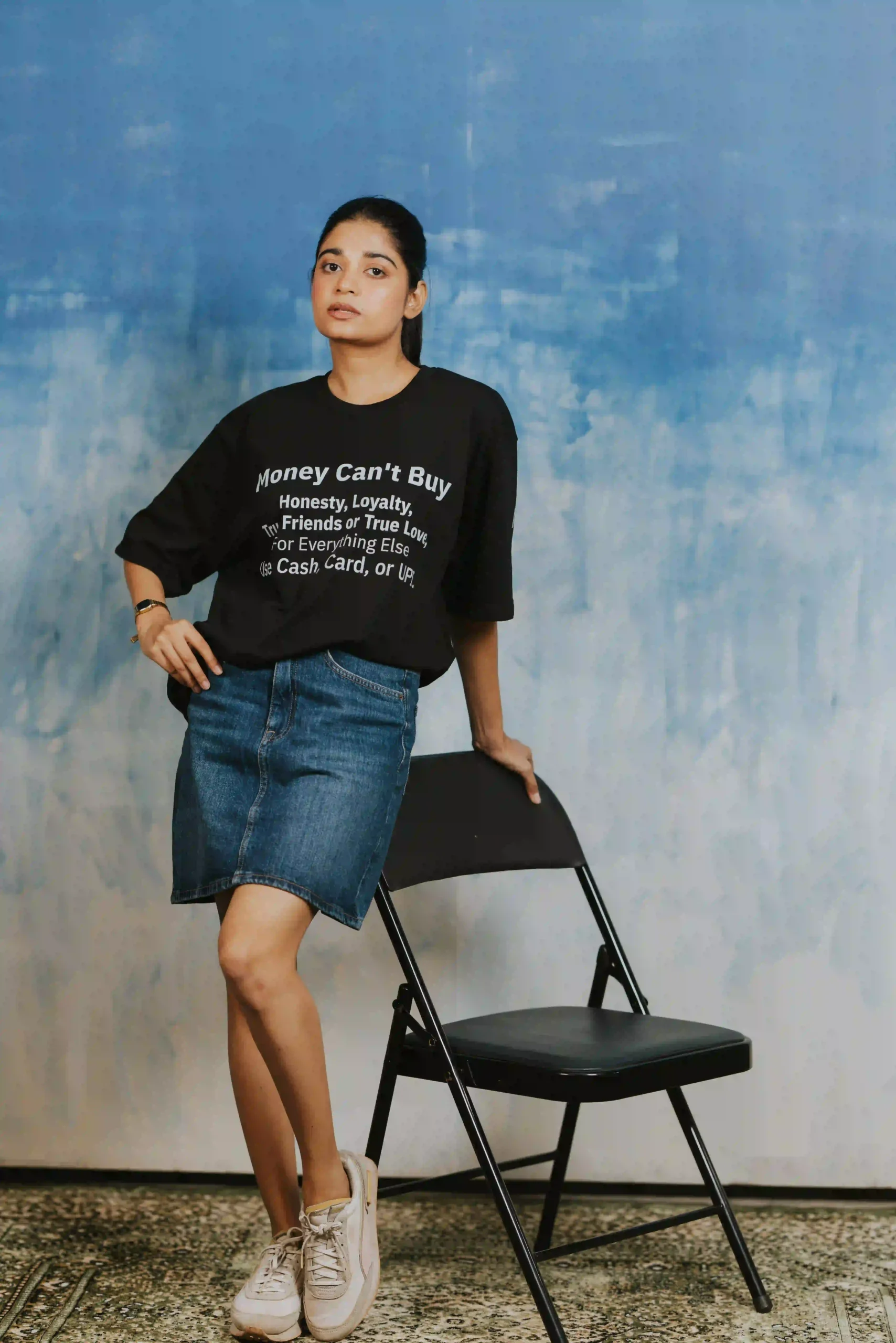 unisex oversized tee - Transaction Tee Design 04