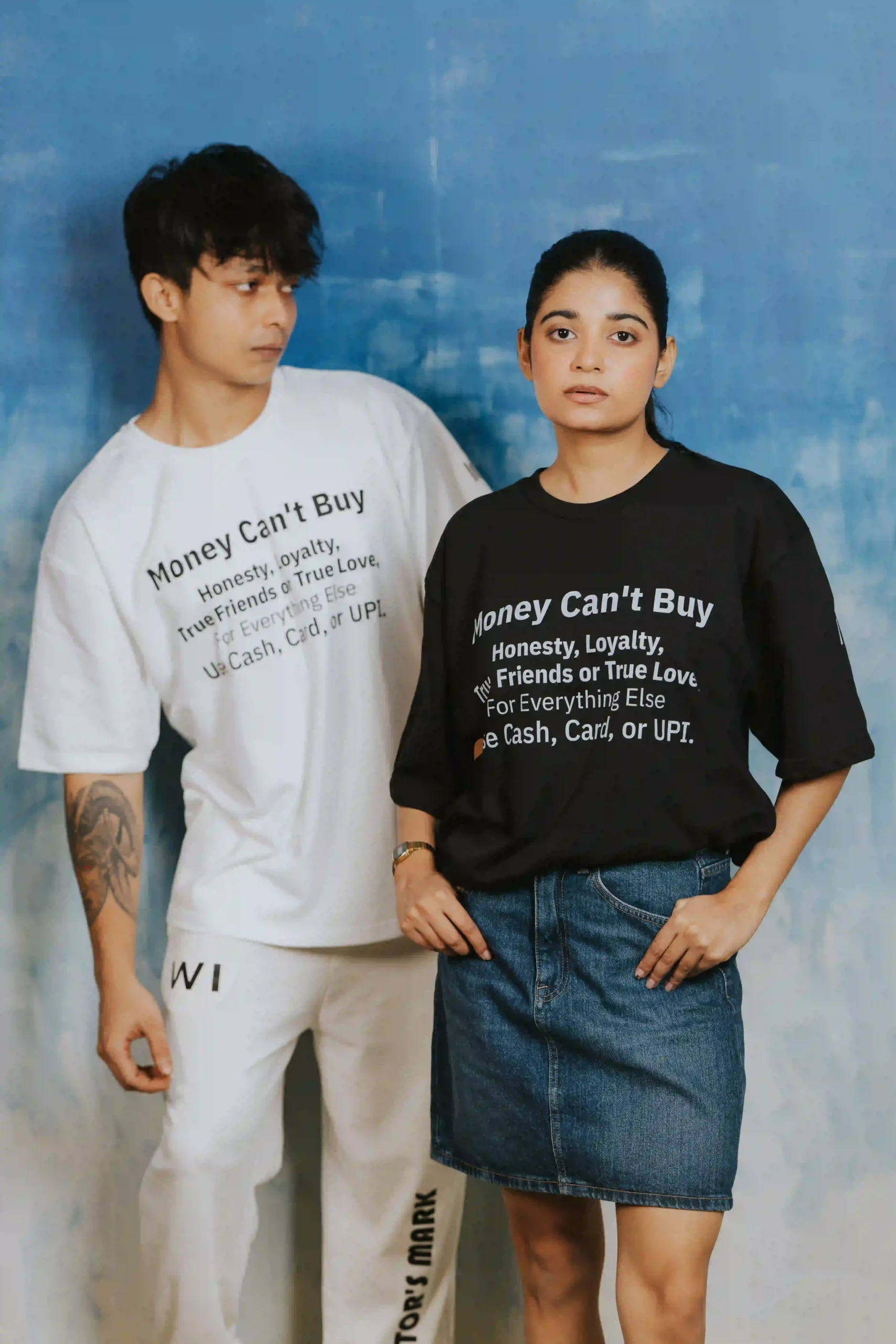 unisex oversized tee - Transaction Tee Design 04