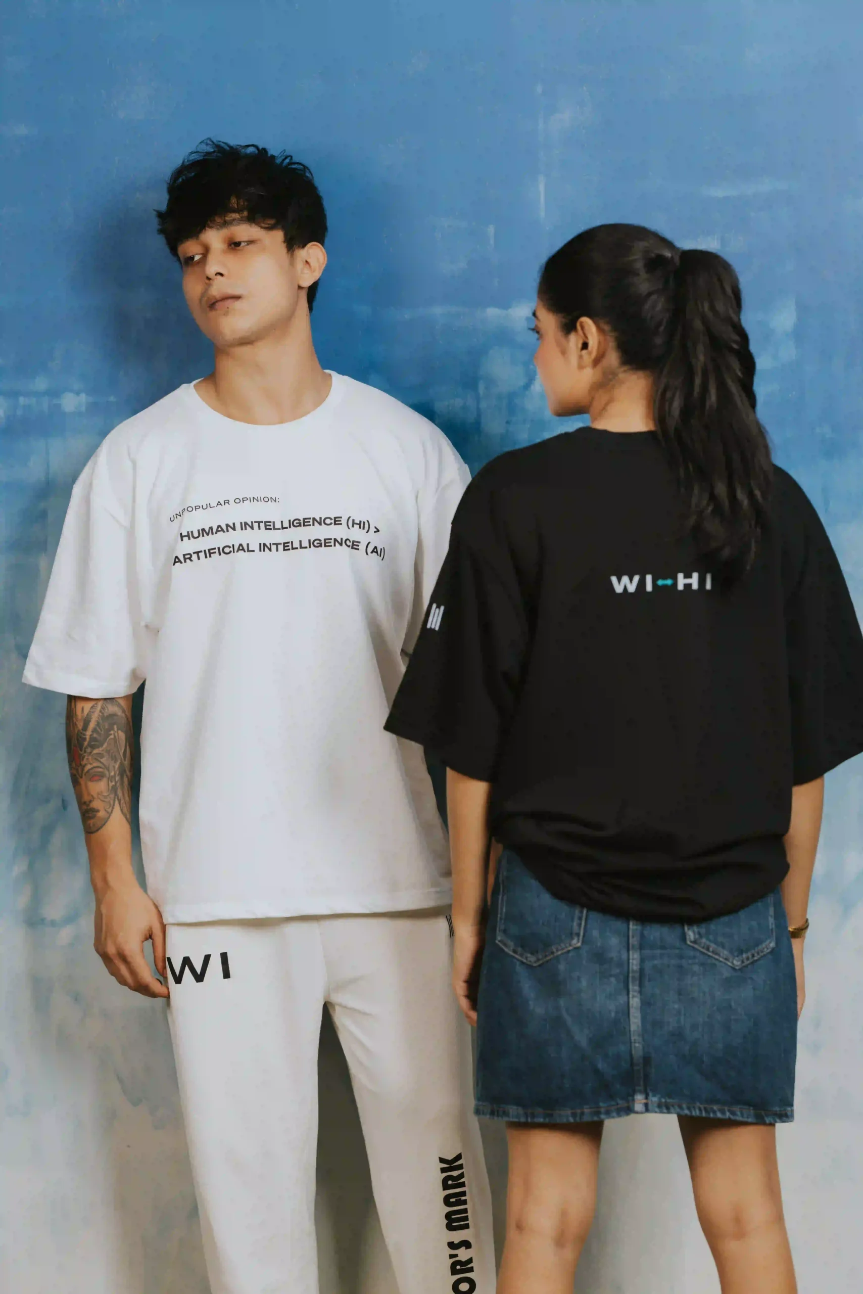 unisex oversized tee - Primary Source Tee Design 09